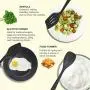 Grateshop1 10PCS Silicone Kitchenware Non-Stick Pan Heat Resistant Kitchen Utensils Set Kit