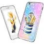 iPhone 6s 6 Case,Flexible Soft TPU Cover Shell,Slim Silicone Black Rubber Non-Slip Durable Design Protective Phone Case for iPhone 6s 6 -Kitchenware