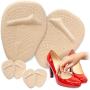 3 Pairs Suitable for Womens Shoes Bone Pads, Foot Pads, Ball Insoles, Front Insoles with High Heels and Comfortable. The Non-Slip, Reusable Foot Pad and Insole Can Relieve Pain Throughout The Day