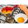 New Silicone Kitchenware Non-stick pan Kitchenware Set Silicone Cooking Turners Cooking Suits Kitchen Supplies 5 Pieces (Red)