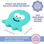 Best Teething Toys for Babies 0-6 Months - BPA Free Silicone - Easy to Hold and Clean, Soft and Highly Effective Octopus Teether, Best for Freezer, Cool 6-12 Months Stocking Stuffers Baby Chew Toys