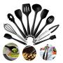 Silicone Kitchenware Set, 10 Pieces of Silicone Kitchen Utensils, Kitchen Spatula Set - Best Non-Stick Kitchen Cookware Set, Suitable for Cooking