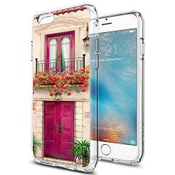 Clear Edge Cover Case Compatible Apple iPhone 6S & iPhone 6 (4.7") Villa Upgrade