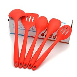 Dana Carrie Kitchen Tool Set non-stick silicone KITCHENWARE 5-piece baking 5-piece silicone cooking utensils