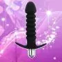 Batyuery Vibrating Amal Plug Silicone Butt Plug Adult Six Toys for Men and Women Prosteat Massager