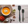 Kitchen Utensil Set - Professional 10 Piece Black Cooking Utensils - Nonstick Silicone And Heat Resistant Kitchenware