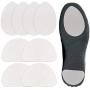 Beautulip Non-Skid Pads for Shoes Self-Adhesive Shoe Grips for Bottom of Shoes Sole Stick Protector Pack of 8 (Clear)