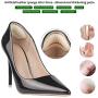 Heel Grips Liner Cushions Inserts for Loose Shoes, Heel Pads Snugs for Shoe Too Big Men Women, Filler Improved Shoe Fit and Comfort, Prevent Heel Slip and Blister (4 Pairs )