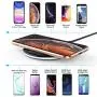 Yootech Wireless Charger, Qi-Certified 10W Max Wireless Charging Pad with QC3.0 AC Adapter, Compatible with iPhone 11/11 Pro/11 Pro Max/Xs MAX/XR/XS/X/8,10W for Galaxy Note 10/Note 10 Plus/S10