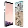 Samsung Galaxy S8 Case, Soft TPU Slim-Fit Flexible Ultra-Thin Clear Case, Full-Body Rugged Bumper Print Baby Turtle Case for Samsung Galaxy S8, Transparent