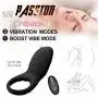 Male Vibrating Wand Massager Rechargeable Remote Control Back Neck Shoulder Relaxation Massaging with Multiple Men Vibrator Medical Grade Silicone Vibration Toy