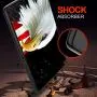 GinHo Customized Protective Cover Kindle Fire 7 American Bald Eagle with Slim Soft Durable TPU Ultra-Clear Silicone UV Printing Case