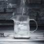 Glass Teapots with Infuser PluieSoleil, 500 Milliliter in Square Shape, Tea Strainers for Loose Leaf Tea Microwavable and Stovetop Safe