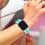 Bravely klimbing Compatible with Apple Watch Band 44mm 42mm 40mm 38mm, Soft Silicone iWatch Bands Replacement Sport Bands for iWatch Series 5 4 3 2 1 for Men and Women S/M M/L