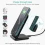 CHOETECH 15W Wireless Charger, Fast Wireless Charging Stand with QC 3.0 Adapter Compatible iPhone 11/11 Pro/11 Pro Max/XS Max/XR/XS/X/8/8 Plus, LG V30/V35/V40/G8, Samsung Galaxy Note 10/S10/S10E/S9