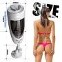 Automatic Male Electric Vibrating mastürbat?r Cup six Toy Aircraft Cup Man Toy Hands Free 3D Underwear for Men T-Shirt