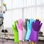 Silicone Dishwashing Gloves Kitchen Cleaning Multi-purpose Silicone Gloves Kitchenware Wear resistant