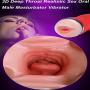 Sweet Safe Silicon Trainer Ana^lee S-e.x Vibreadoy Roller Dual Hole 3D Deep Throat Oral Vibreado Men Artificial Vagina Real Pussy Male Man,Red, T&oys Remote Vibreados Baile Rabbit,vibreado Mot