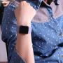 YANCH Compatible with for Apple Watch Band 38mm 42mm 40mm 44mm, Soft Silicone Sport Band Replacement Wrist Strap Compatible with for iWatch Series 4/3/2/1, Nike+,Sport,Edition