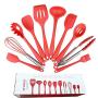 10PCS/SETDurable Silicone Non-Stick Kitchenware Heat Resistant Kitchen Cooking Utensils Baking Tool Cooking Tool Sets