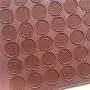 48 Holes Silicone Oven Mat Macaron - Baking Kitchenware Non-Stick Tool Cake Lining Dishes Utensils for Pastry Making