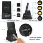 dpnao Wireless Charging Stand with Bluetooth Speaker Alarm Clock Night Light USB Fast Charging Port Compatible with iPhone 11/11 Pro/11 Pro Max/XR/Xs Max/XS/X/8/8 Plus Galaxy S10/S10 Plus/S10E/S9