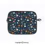 13inch Laptop Sleeve Bags,Many Basketball Baseball and Football Icons Champ Gloves Dark Background Notebook Bag for Surface Pro 4&3 /Lenovo Yoga/HP/13 MacBook Air/Pro