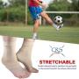 CRS Cross Achilles Heel Sleeve - Premium padded compression gel sleeve / sock for cushion & protection of Haglunds bump, achilles tendonitis, and bursitis (One size fits most)