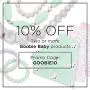 Goobie Baby Audrey Silicone Teething Necklace for Mom to Wear, 100% Safe Silicone (Teething Necklace, Marble)