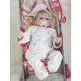 OtardDolls Reborn Doll 22" Reborn Baby Doll Lifelike Soft Vinyl Doll Children Gifts (Snowflake Girl)