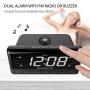 iLuv Morning Call 3, 1.2&quot Jumbo White LED Display Projection Dual Alarm Clock with 180 Degree Reverse Projection, FM Radio, 10 Preset Station, Sleep Timer, Snooze Button, Dimmer, and USB Charging Port