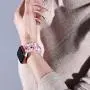 EXCHAR Compatible with Apple Watch Band Floral 38mm 40mm 42mm 44mm Silicone Replacement Wristbands for iWatch Series 5/4/3/2/1 for Women with Cute and Fadeless Pattern Printings