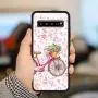 Samsung Galaxy S10 5G Case,Flexible Soft TPU Cover Shell,Slim Silicone Black Rubber Non-Slip Durable Design Protective Phone Case for Samsung Galaxy S10 5G -Bicycle