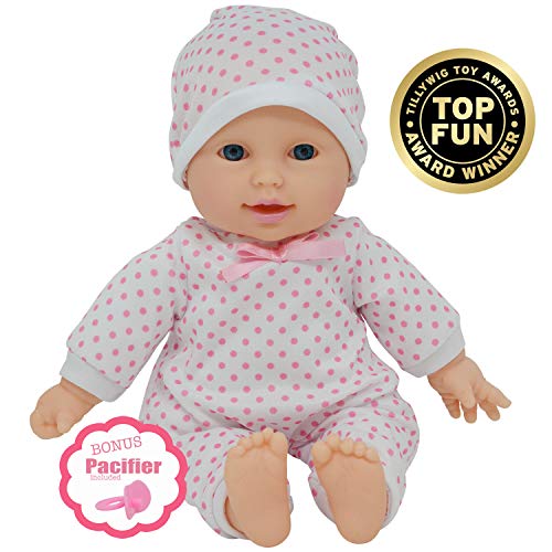 11 inch Soft Body Doll in Gift Box - Award Winner & Toy 11" Baby Doll (Caucasian)