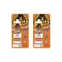 Gorilla 100 Percent Silicone Sealant Caulk, 2.8 ounce Squeeze Tube, Clear, (2 Pack)