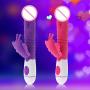 JINGMO-Waterproof Powerful 12 Frequency R?-bbit Vibrarter-G-Spotter Massager -for Adult Six Toys