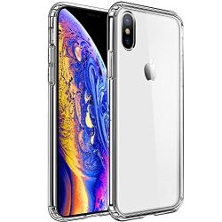 Mkeke Compatible with iPhone Xs Case,iPhone X Case,Clear Anti-Scratch Shock Absorption Cover Case iPhone Xs/X