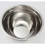 ZSLLO Stainless Steel Mixing Bowl with Ergonomic Non-Slip Silicone Base Professional Kitchenware (Size : M)