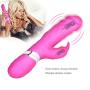 {9‘’inch} Vibrator Rabbit Vibrating G-Point Vibrator - Vaginal and Clitoral stimulating Silicone Massager - Powerful Adult Female or Couple Sex Toys, only&quotVAnKiMI Store" concessions for Sale