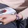 EXCHAR Compatible with Apple Watch Band Floral 38mm 40mm 42mm 44mm Silicone Replacement Wristbands for iWatch Series 5/4/3/2/1 for Women with Cute and Fadeless Pattern Printings