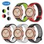 Valband Compatible Samsung Galaxy Watch (42mm) Band/Galaxy Watch Active (40mm) Bands, Soft Silicone 20mm Watch Band Replacement Sport Strap Wristband for Women Men