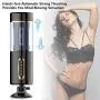 WeDol Male Masturbator Powerful Thrusting Fully Automatic Stroker Multiple Modes Electric Masturbation Cup 3D Realistic Vagina Pocket Pussy Vibrating Hands-Free Sex Toys for Men