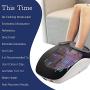 FILIO Moxibustion Foot Massager, Moxibustion with Heat Shiatsu Foot Massage Helps Improve Blood Circulation and Ensure Sleep Quality