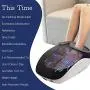 FILIO Moxibustion Foot Massager, Moxibustion with Heat Shiatsu Foot Massage Helps Improve Blood Circulation and Ensure Sleep Quality