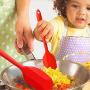 Silicone kitchenware 3-Piece Silicone Baking Set Durable Silicone Heat Resistant 284°F Seamless Non-Stick Kitchen Mixing Cooking Baking Utensils Multi-color Optional Silicone kitchen utensils