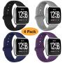 Coperr 4 Packs Bands Compatible with Fitbit Versa/Fitbit Versa 2 / Fitbit Versa Lite for Women and Men, Soft Silicone Sport Strap Replacement Wristband with Ventilation Holes for Fitbit Versa