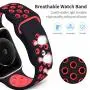 Bravely klimbing Compatible with Apple Watch Band 44mm 42mm 40mm 38mm, Soft Silicone iWatch Bands Replacement Sport Bands for iWatch Series 5 4 3 2 1 for Men and Women S/M M/L