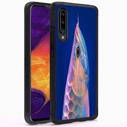 Samsung Galaxy A50 Case, Arowana Shock-Absorption TPU Rubber Bumper Samsung Galaxy A50 Case, Ultra Thin Slim Protective Cover for Samsung Galaxy A50-Black