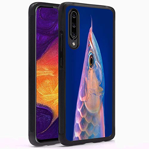 Samsung Galaxy A50 Case, Arowana Shock-Absorption TPU Rubber Bumper Samsung Galaxy A50 Case, Ultra Thin Slim Protective Cover for Samsung Galaxy A50-Black