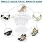 Heel Cushion Inserts and Metatarsal Pads for Women, 3 Pairs Heel Grips and 3 Pairs Ball of Foot Cushions, Silicone Shoe Pads Insoles for High Heels, Blister Prevention for Too Big Shoes …